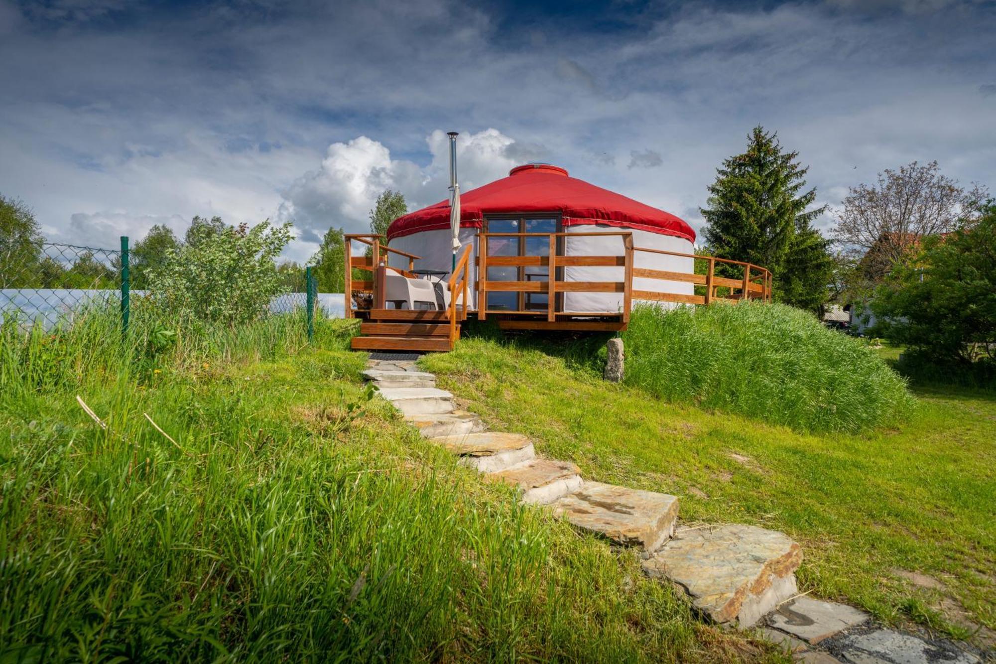 Dom W Domu - Izera Glamping Bed & Breakfast Gajowka  Luaran gambar